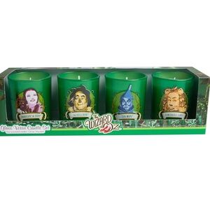 The Wizard of Oz Glass Votive Candle Set - Green